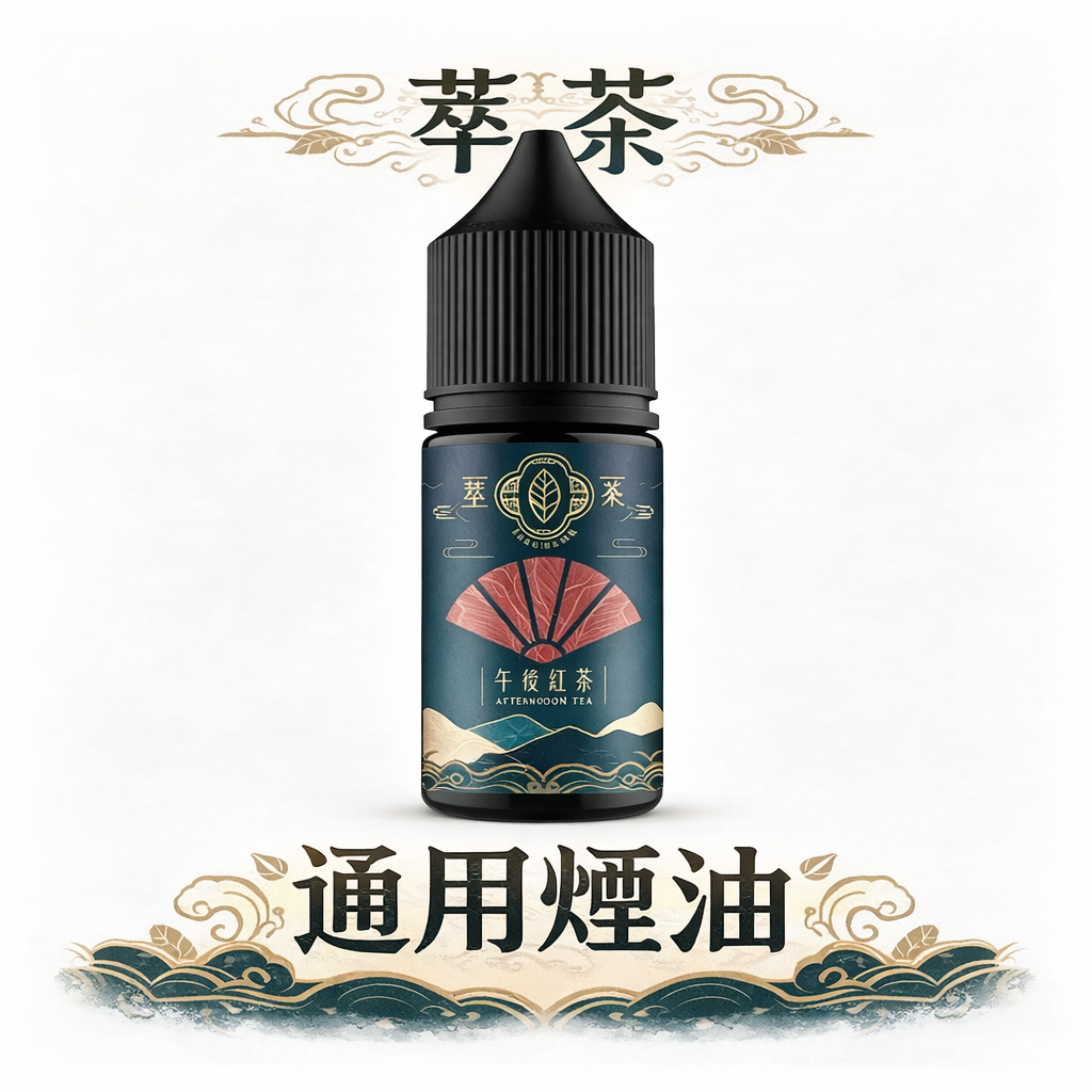 萃茶尼古丁鹽 絕無薄荷干擾的純茶體驗 深邃紅茶 vs 清香茉莉 打造超越想像的絲滑喉韻 回歸簡約高級的味覺原點 台灣現貨
